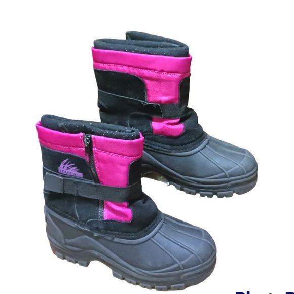 Itasca Snow Stomper pink black Boots for G… - Picture 2 of 9